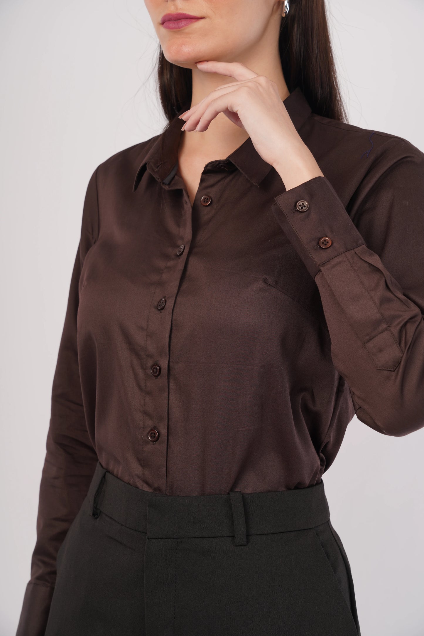 Gaia Cotton Shirt - With Sweatpad