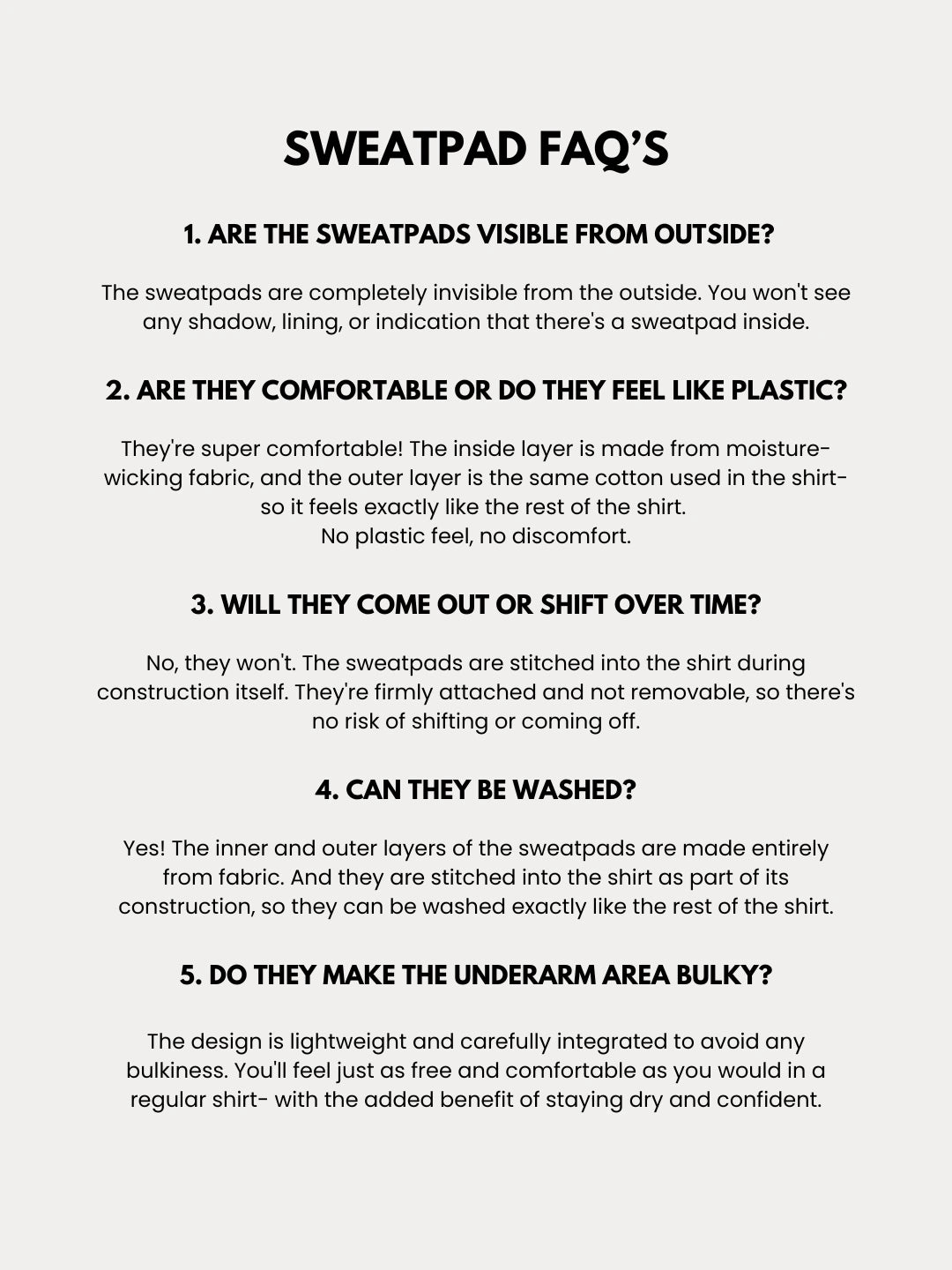 Aria Shirt - With Sweatpad