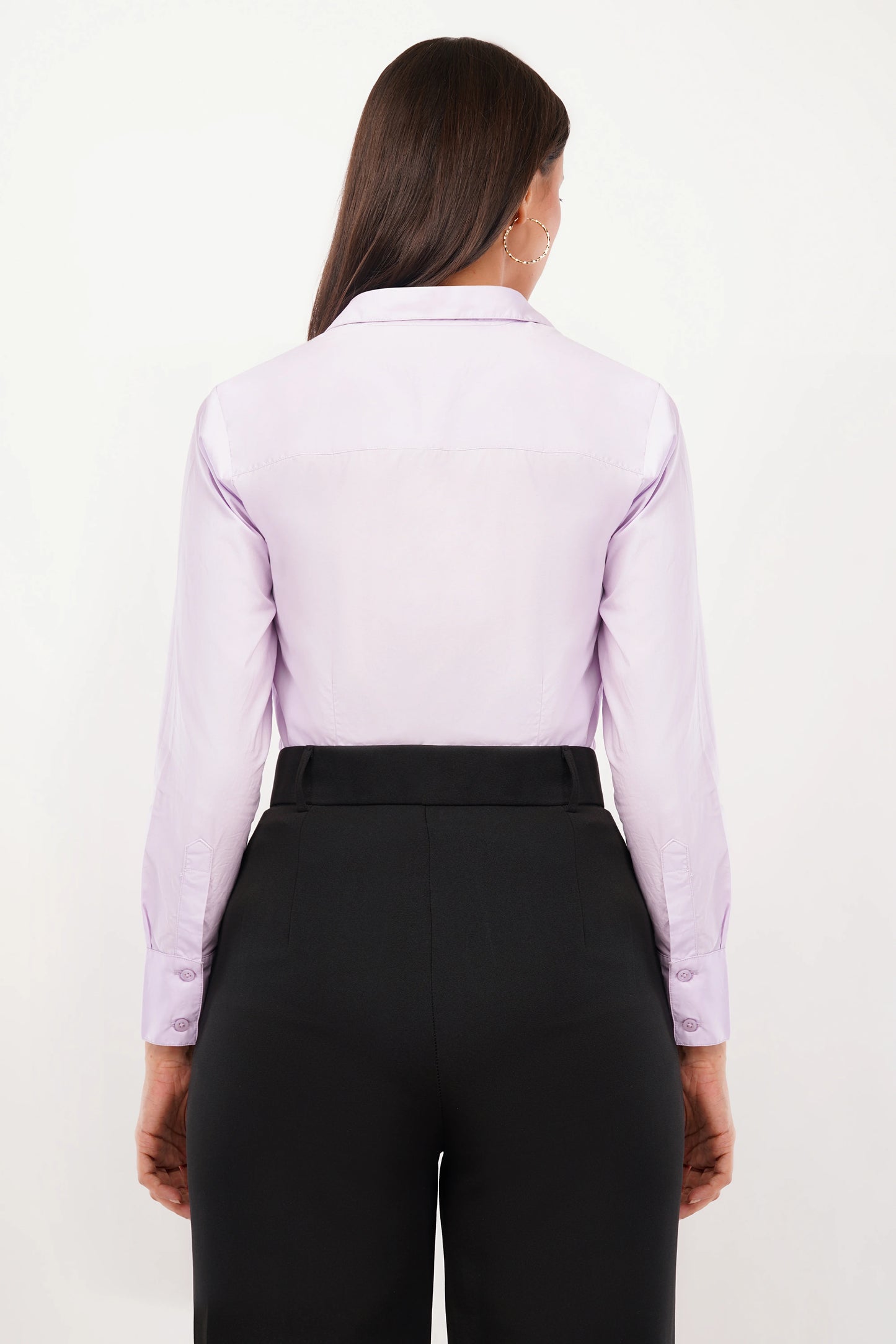 Lavender Cotton Shirt
