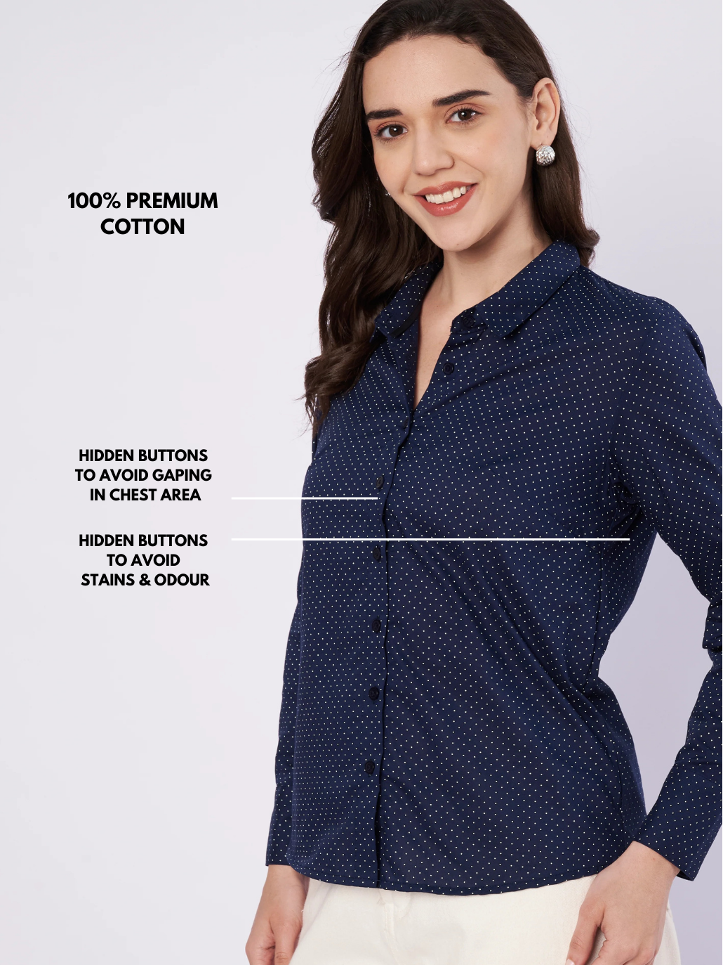 Tara Shirt - With Sweatpad