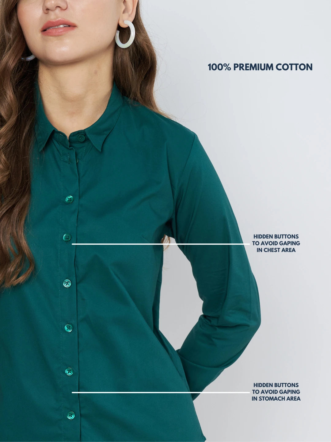 Classic Green Cotton Shirt