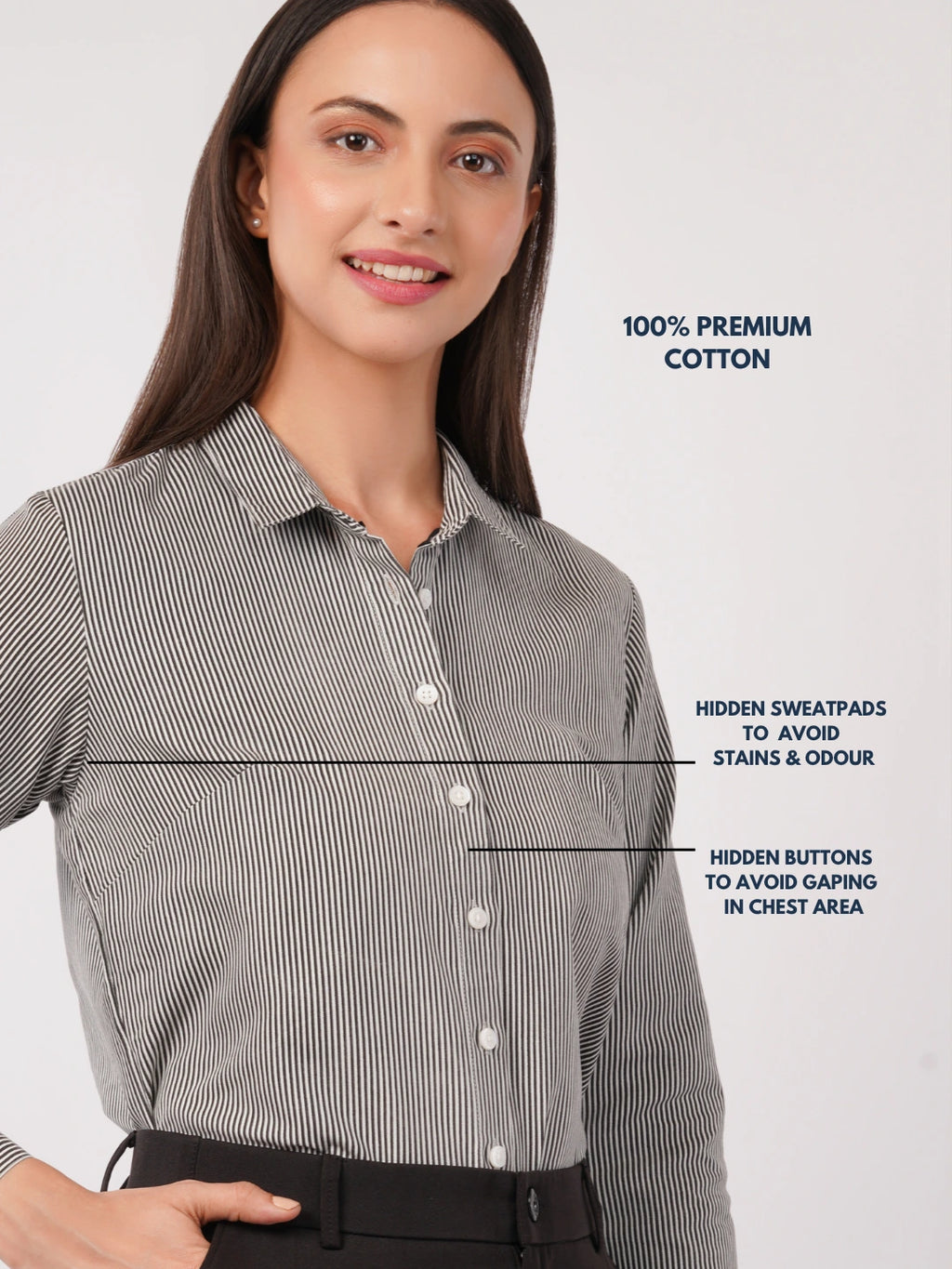 Nysa Shirt- With Sweatpad