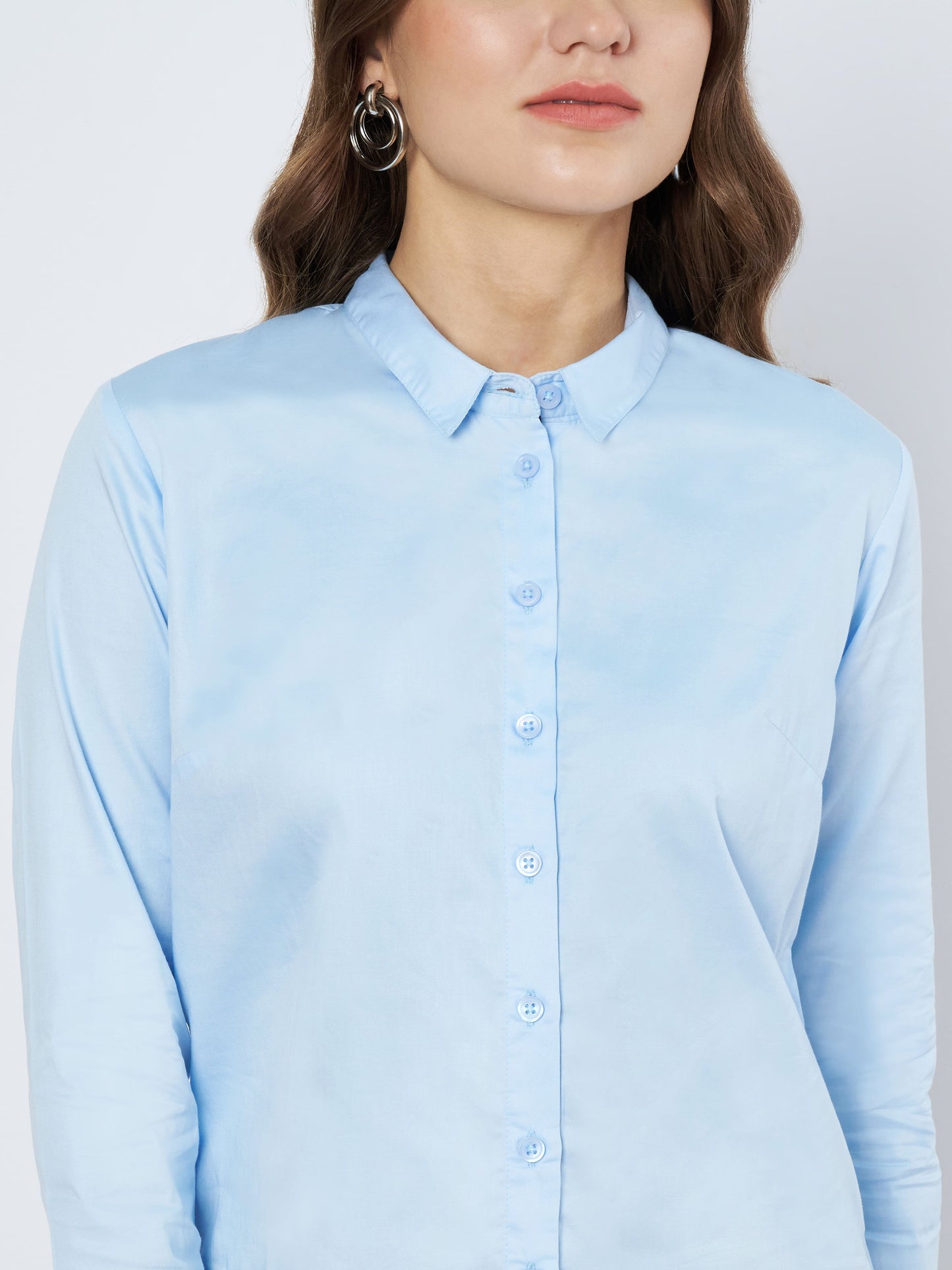 Light Blue Cotton Shirt
