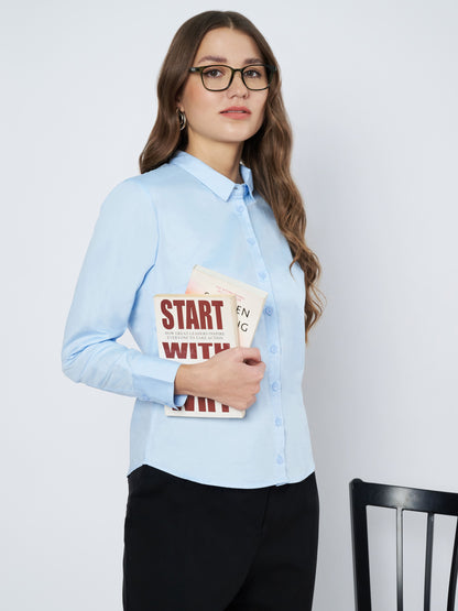 Light Blue Cotton Shirt