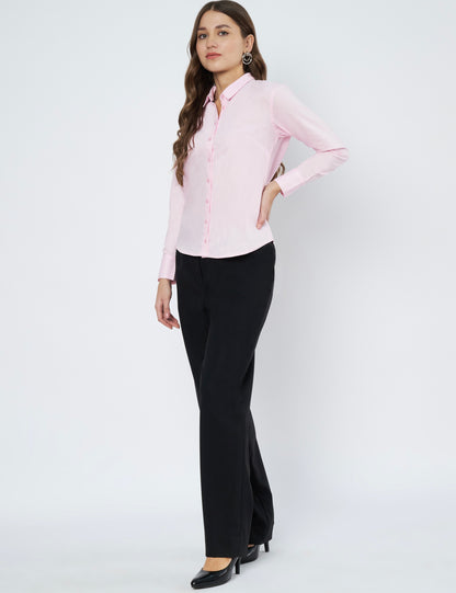 Oxford Cotton Light Pink Shirt