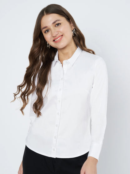Classic Cotton White Shirt