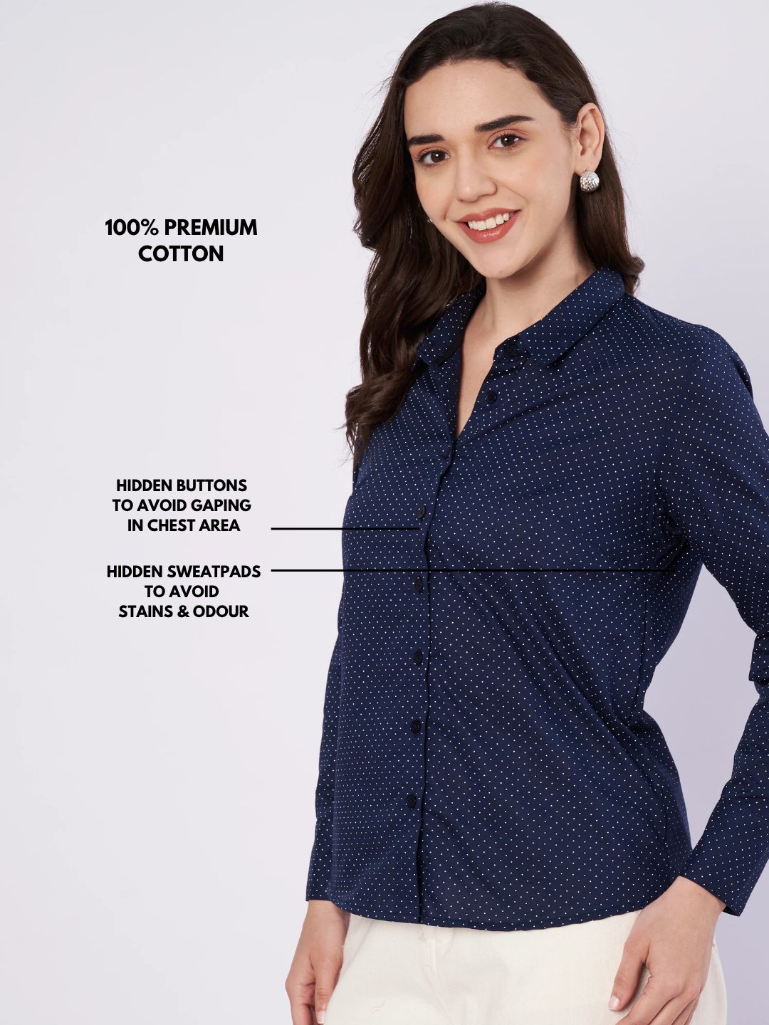 Tara Shirt - With Sweatpad