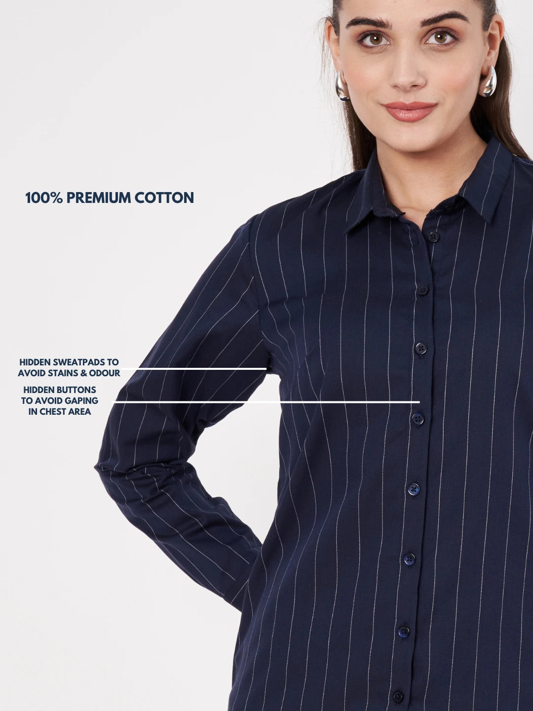 Raya Shirt- With Sweatpad