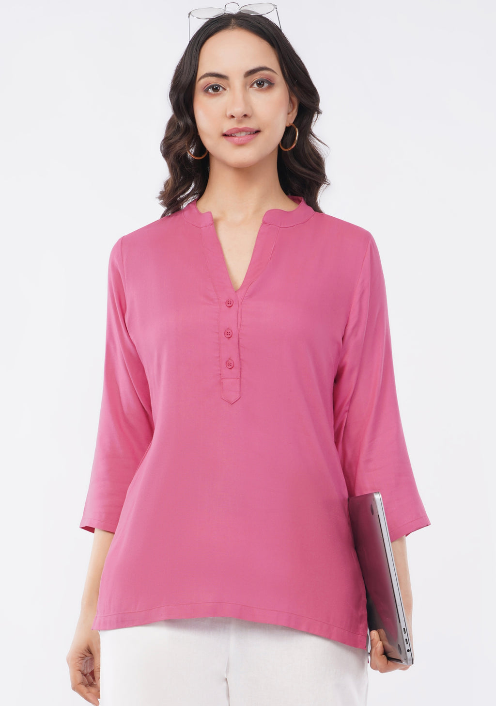 Raha Short Kurti - With Sweatpad