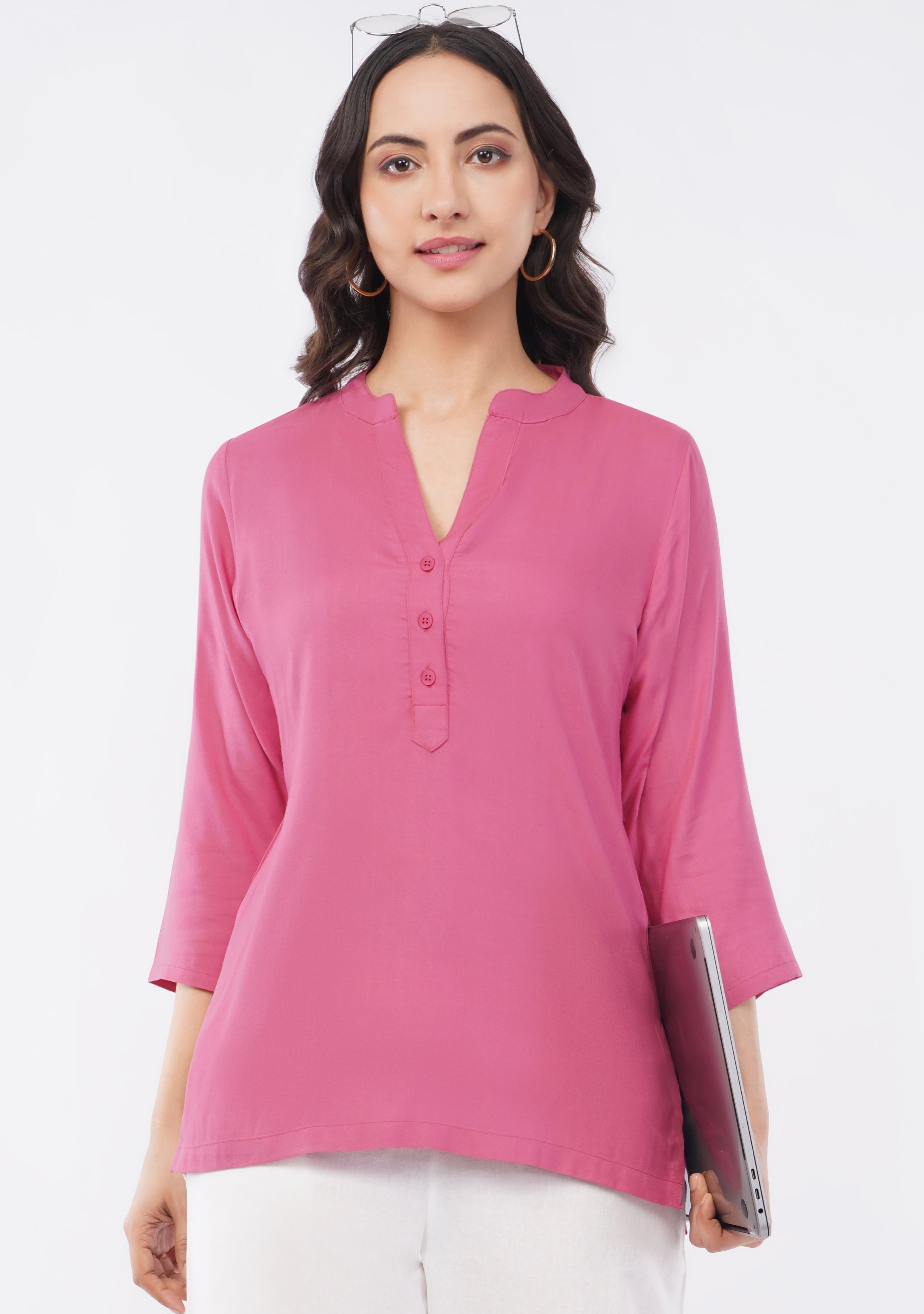 Raha Short Kurti - With Sweatpad