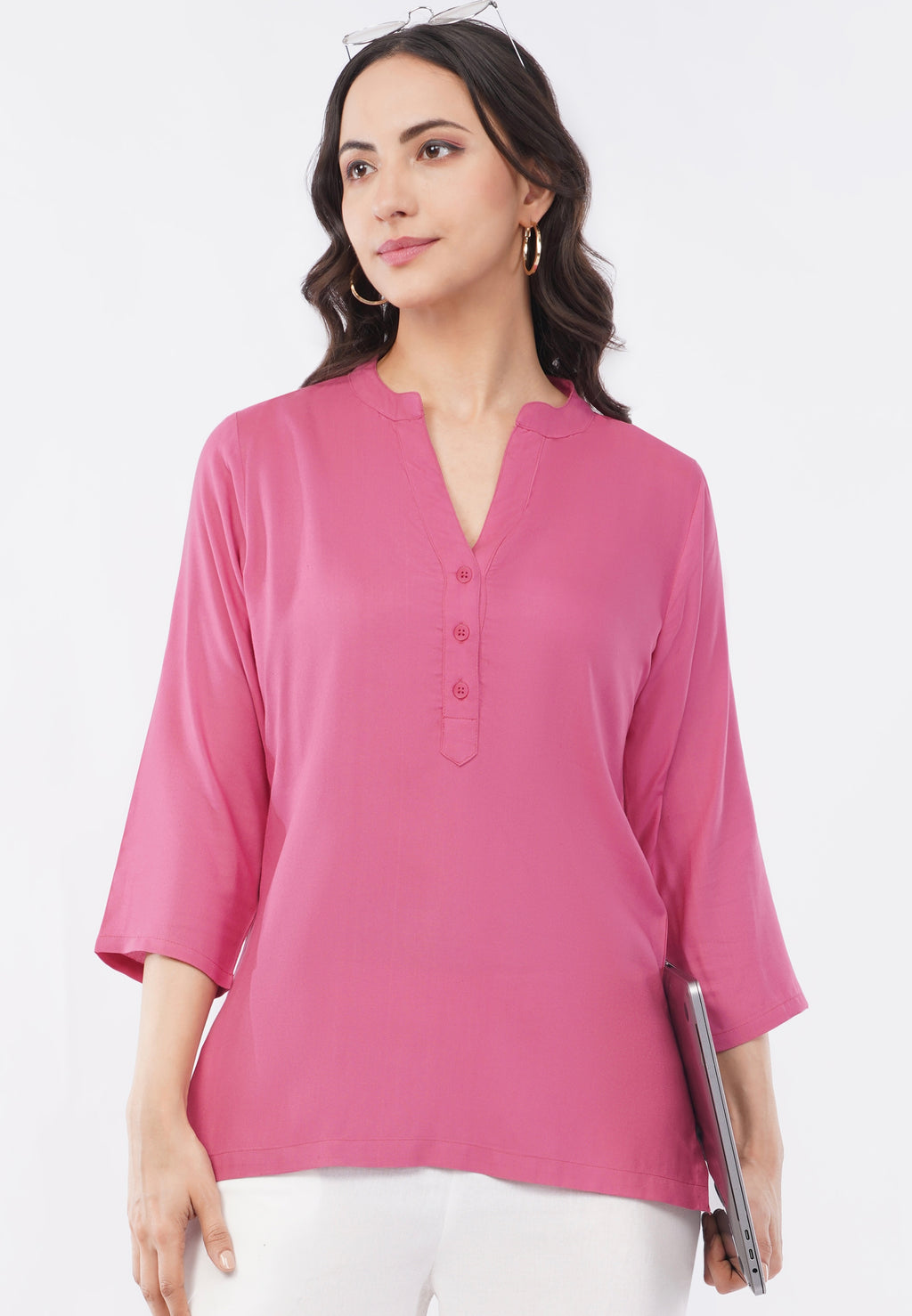 Raha Short Kurti - With Sweatpad