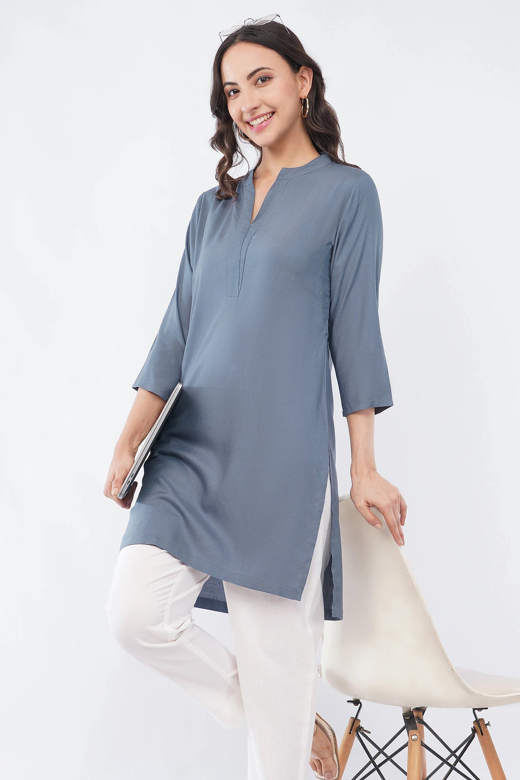 Maya Long Kurti - With Sweatpad