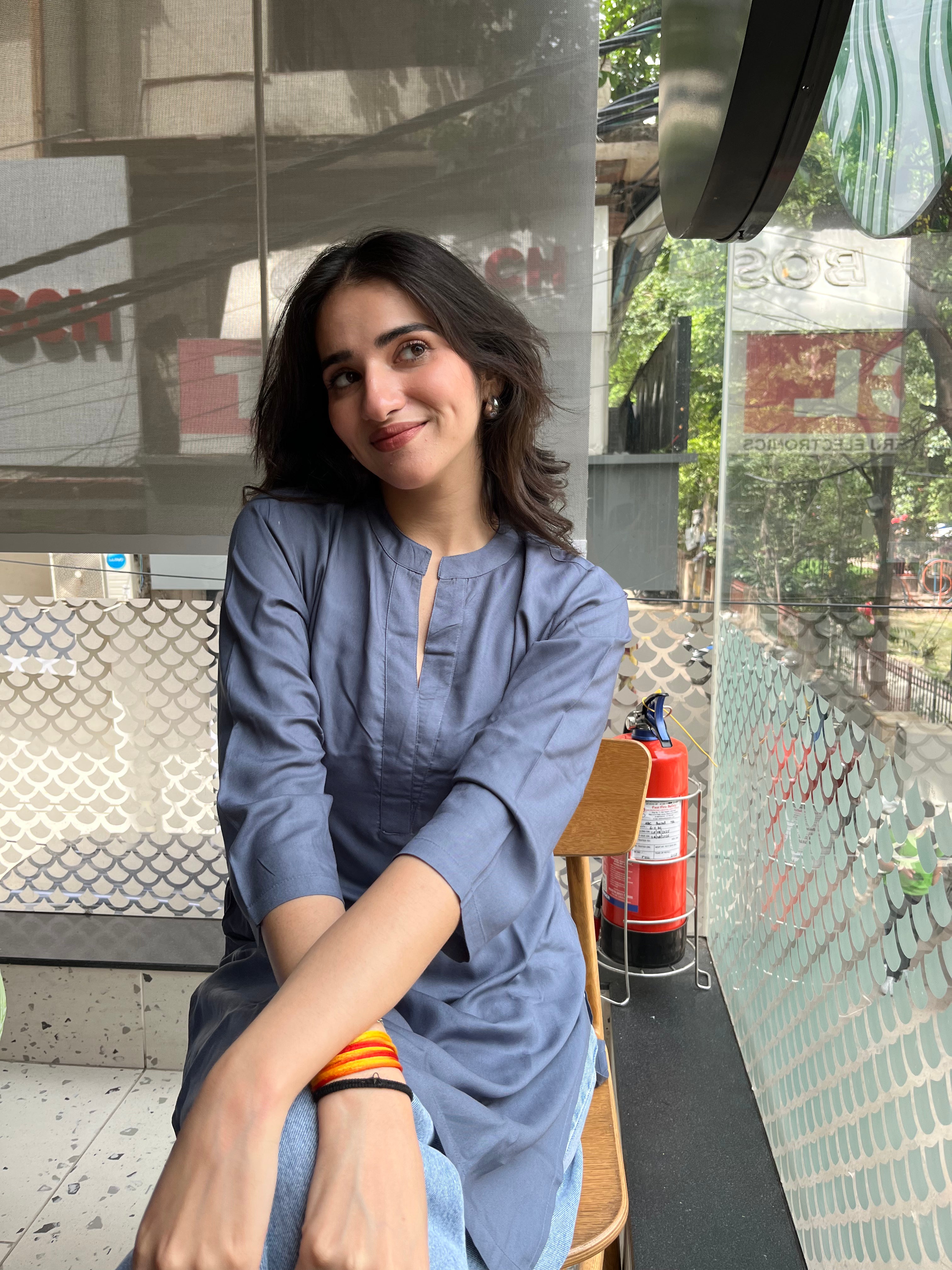 Maya Long Kurti - With Sweatpad
