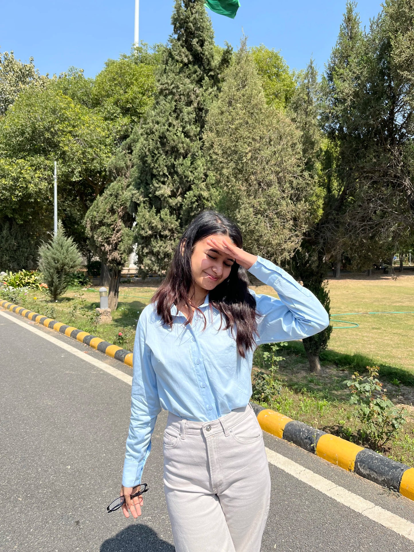 Light Blue Cotton Shirt