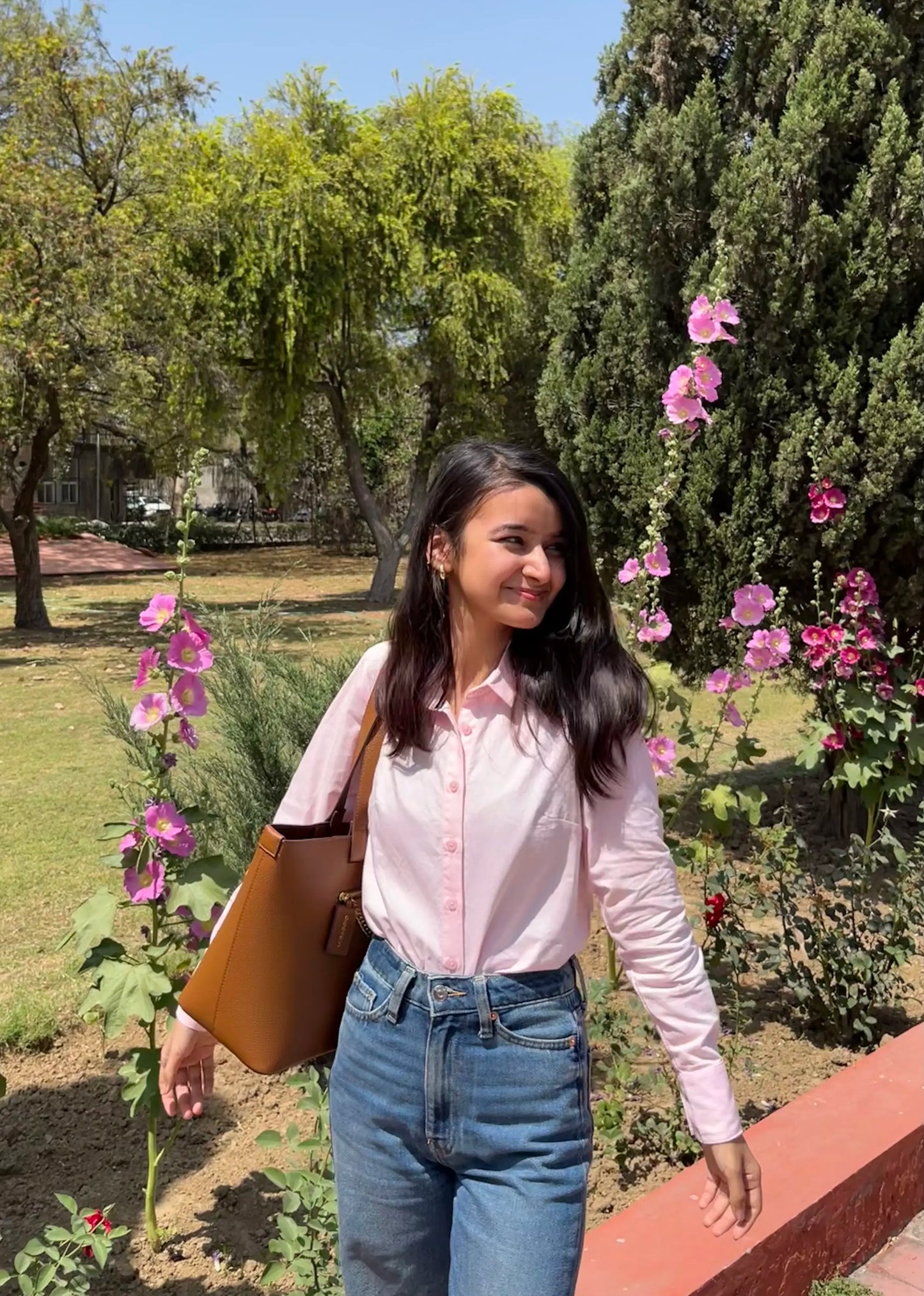 Oxford Cotton Light Pink Shirt