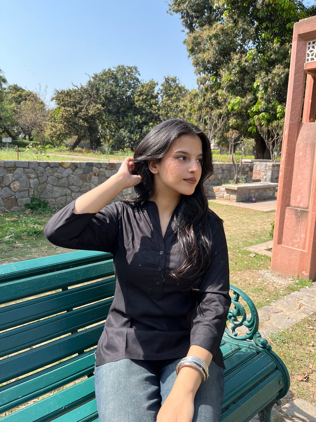 Rhea Short Kurti - With Sweatpad