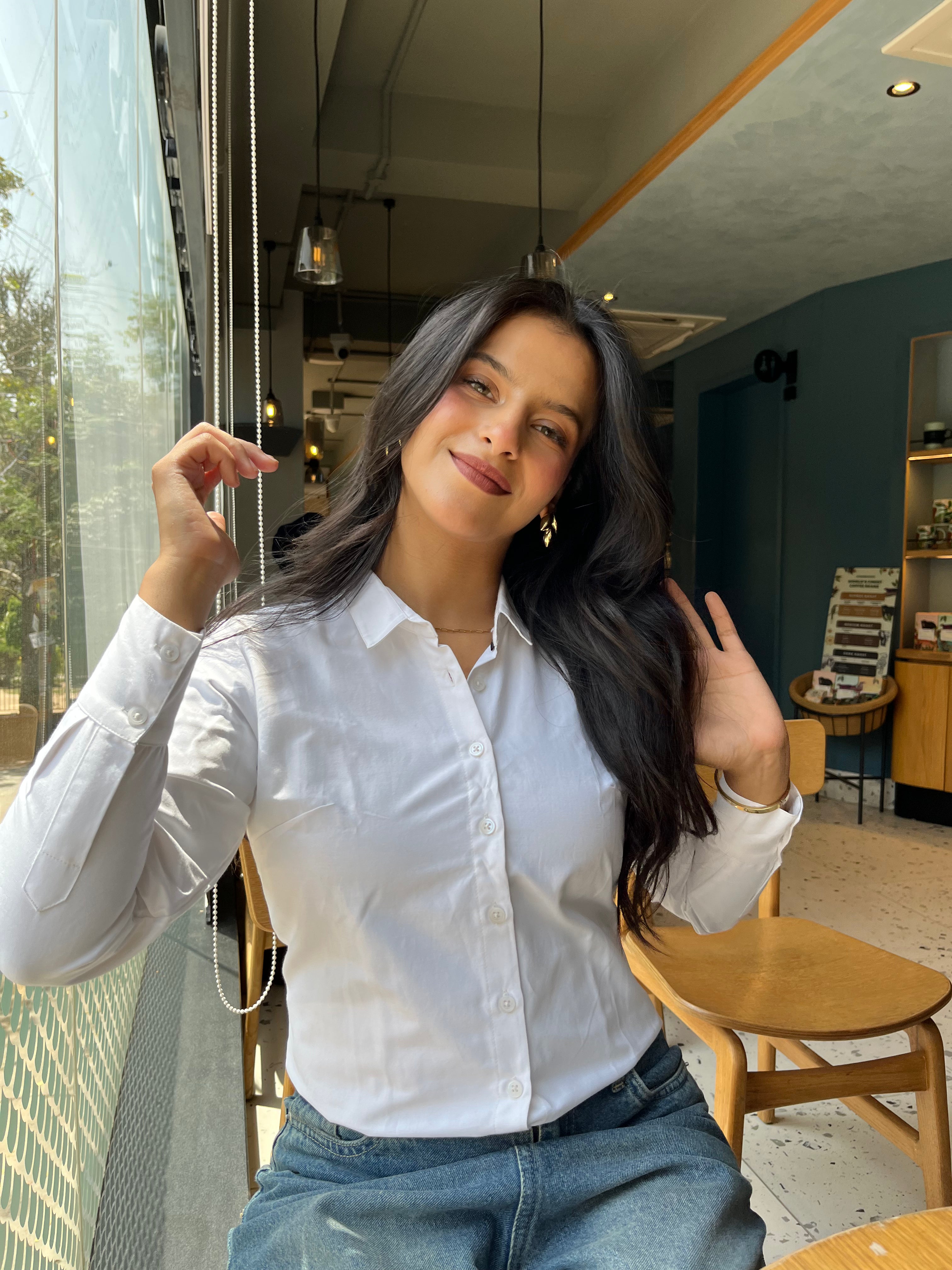 Cloud White Shirt - With Sweatpad